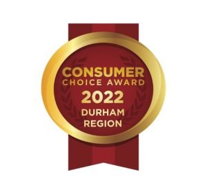 Consumar choice Award Durham Region for ProHealth Physiotherapy Oshawa for 2022
