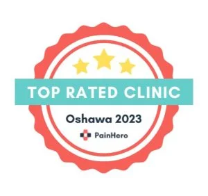 Top Rated Clinic Badge for ProHealth Physiotherapy Oshawa for Top Rated Clinic in 2023